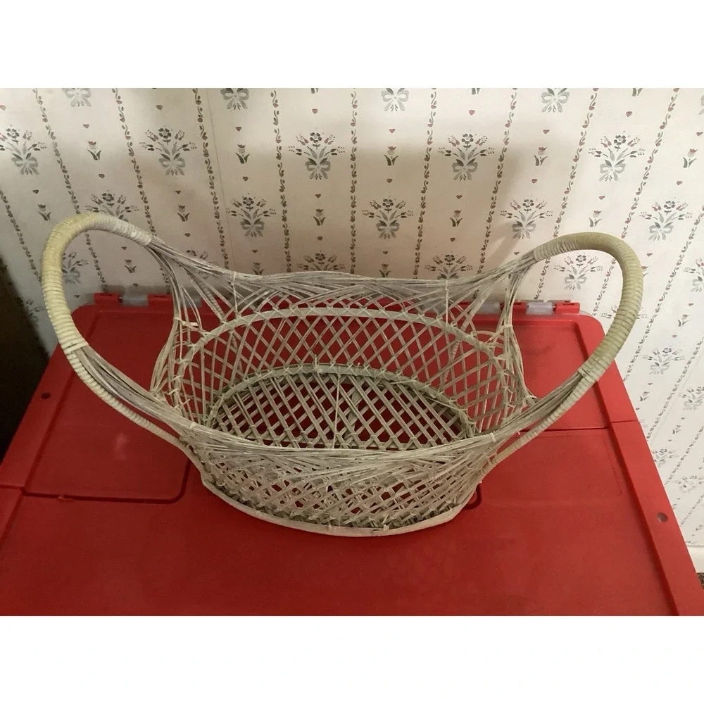 Lightweight Double Handled Storage Basket Bread Rolls Fruit Washcloths Decor 16